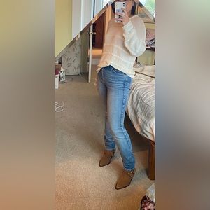 Theory Japan linen blend sweater